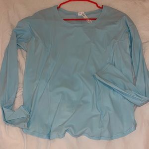 never worn lulu long sleeve with adjustable back